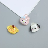 Мультяшный кремовый чехол для телефона, набор материалов ручной работы, барсетка, аксессуар для волос с аксессуарами, «сделай сам»