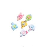 Мультяшный милый кремовый вентилятор, чехол для телефона, набор материалов ручной работы, барсетка, аксессуар для волос с аксессуарами, милые животные, «сделай сам»