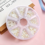 Комплект из жемчуга, аксессуар для волос ручной работы, серьги с аксессуарами, клипсы, набор материалов, «сделай сам»