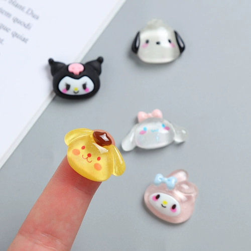 Мультяшный кремовый чехол для телефона, набор материалов ручной работы, барсетка, аксессуар для волос с аксессуарами, «сделай сам»