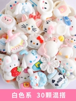 30 смесей оранжевого белого