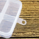 Пластиковая прозрачная коробка для хранения, банка для хранения, аксессуар для волос, серьги, ящик для хранения, «сделай сам»