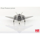 Hm Collector 1/72 Ha5812 F-117A Night Hawk Stealth Fighter U.S. Air Force 2021 Model
