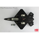 Hm Collector 1/72 Ha2851 U.S. Air Force Yf-23 Stealth Fighter Black Phantom Fifth Generation Aircraft Model