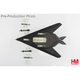 Hm Collector 1/72 Ha5812 F-117A Night Hawk Stealth Fighter U.S. Air Force 2021 Model