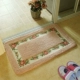 Mục vụ phong cách microfiber thảm sàn phòng ngủ thảm phòng phòng cưới phòng tắm màu hồng vệ sinh thảm thấm thảm chùi chân - Thảm thảm nỉ trải sàn