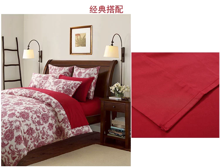 60 Ai Cập bông cotton satin mền Màu tinh khiết bông đôi chăn đơn giản Bộ đồ giường Tùy chỉnh - Khăn trải giường ga trải giường 2mx2m2