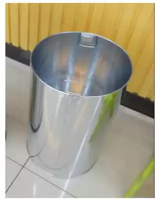 Trash bin liner round rectangular square galvanized iron stainless steel Hong Kong Peel barrel hotel accessories large