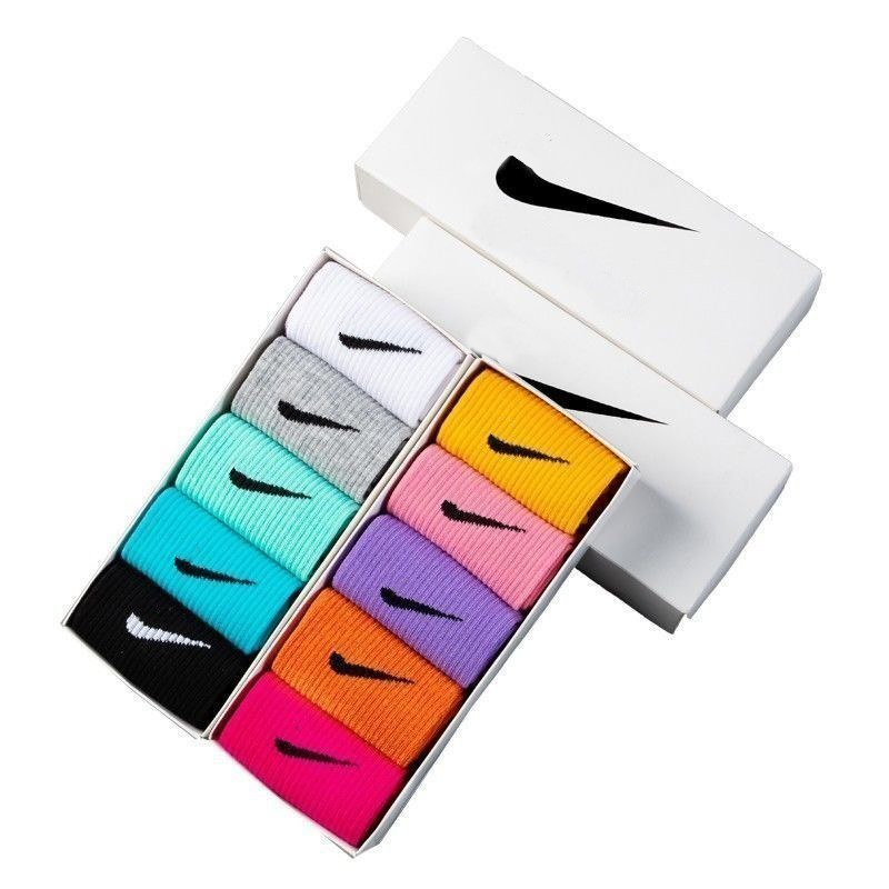 Mid-Length Socks for Men and Women, Korean Style, Fashionable and Versatile, Trendy Socks, Mid-Length Student Sports and Leisure Basketball Running Breathable Socks