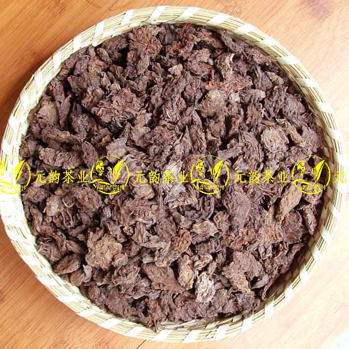 Yunnan Menghai cooked tea Chen years Pu'er old tea head -2007 years Menghai finished product special price RMB98  500 gr