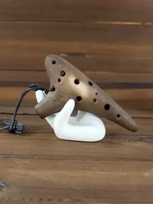 Ocarina Xingfengya 12 holes scented earth color popularization high-pitch C Ocarina twelve holes SC beginner performance