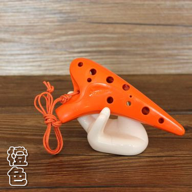 [Dạy học] 12 lỗ nhựa trâm nhựa Fengya SC Ocarina nhựa chống rơi gửi sáo bộ nhạc cụ mới bắt đầu - Nhạc cụ dân tộc đàn cầm cổ