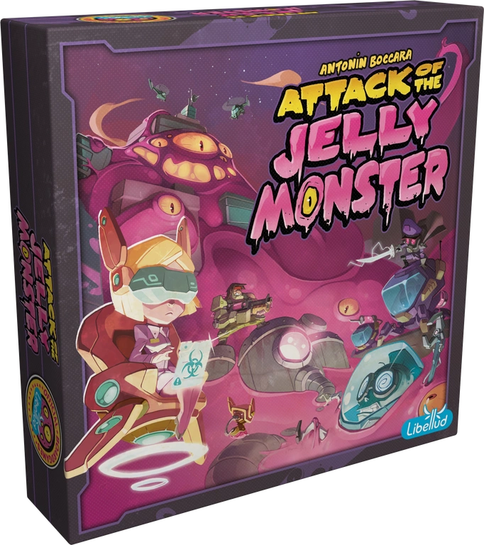 [Bulygames] nấm slime xâm chiếm Jelly Monster Trung Quốc trò chơi hội đồng quản trị chính hãng - Trò chơi trên bàn