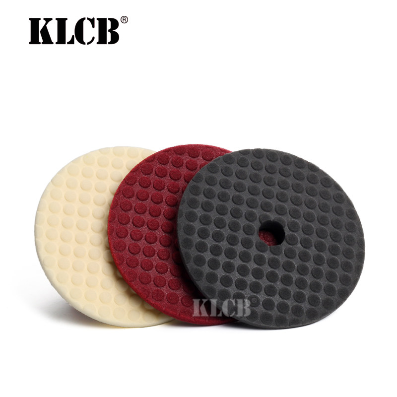 KLCB Caustic Import 5 Inch Polished Sponge Pan Japanese God Wind car Beauty Self-adhesive RO Special disc