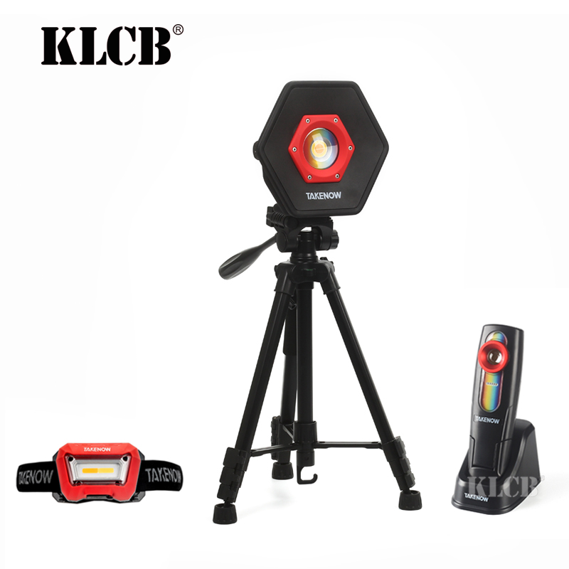 TAKENOW iron lang pattern capture lamp Car beauty spray paint work lamp Auto repair repair lamp Paint polishing pattern capture lamp