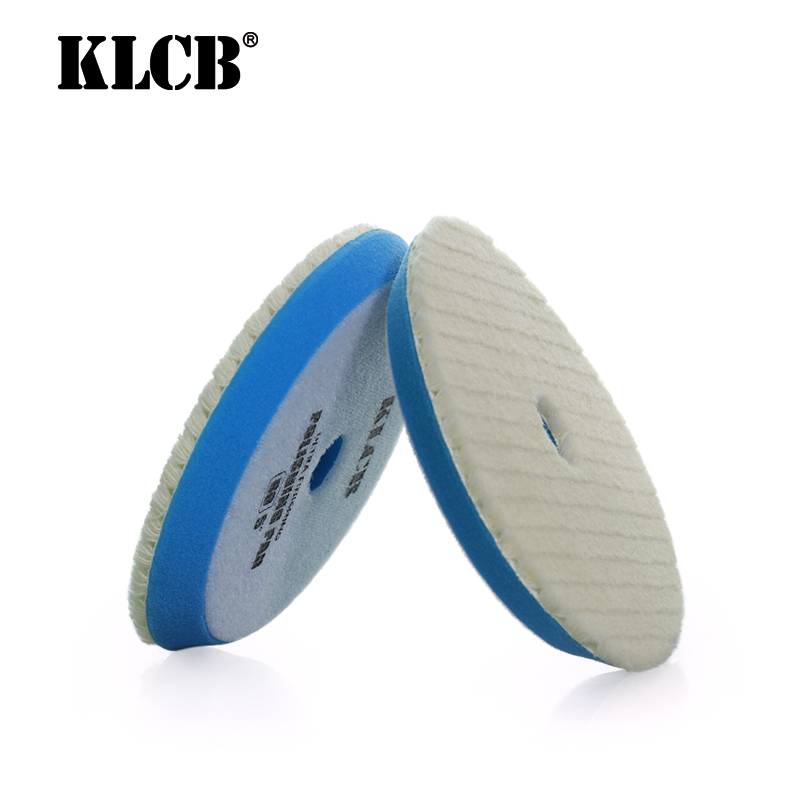 KLCB harsh import Japanese wool plate 5 inch polishing disc car paint coarse polishing durable self-adhesive car polishing sponge