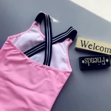 Розовый купальник, милая зебра, 2020, новая коллекция