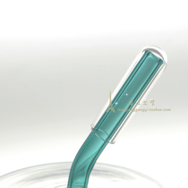 Multi-size optional glass dust cap straw dust cover insect-proof drop-out suction tube sleeve glass tube sleeve