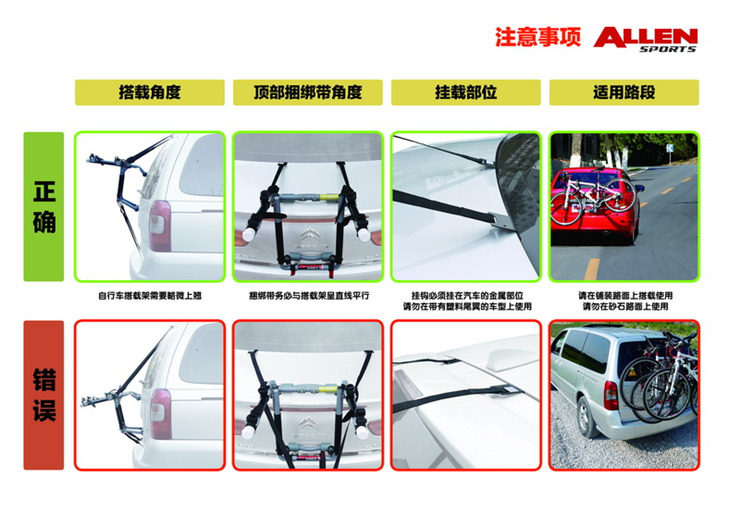 Porte-bagages pour vélo ALLEN - Ref 2424700 Image 10