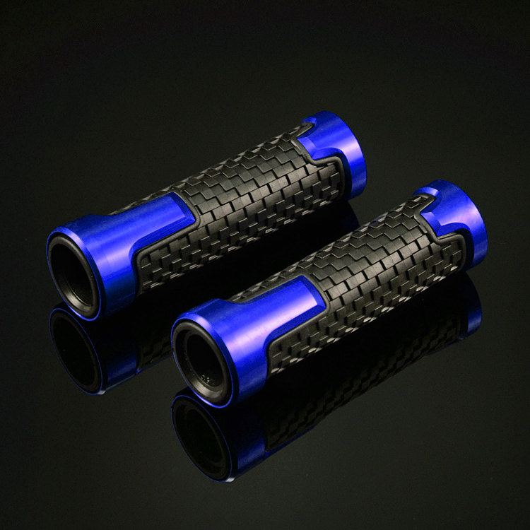 Motorcycle moped modified handle cover scooter aluminum alloy handle horizon modified handle rubber grip cover