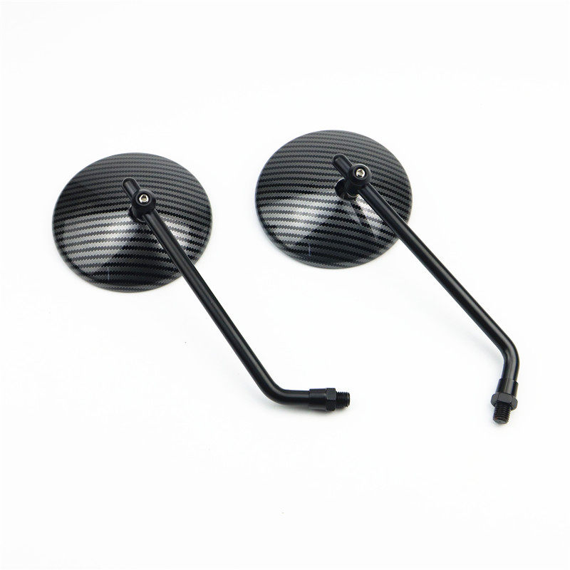 Suitable for Honda ns125la motorcycle modified rearview mirror calf yadiemma retro round reflector
