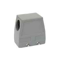 Heavy duty connector shell H10B-TSH M32 M25 PG21 PG29 side out of the upper shell(double buckle)