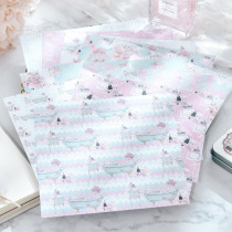 Judy hand single-sided pure original hand tent background material paper 160G 12 sets of perfume A-3