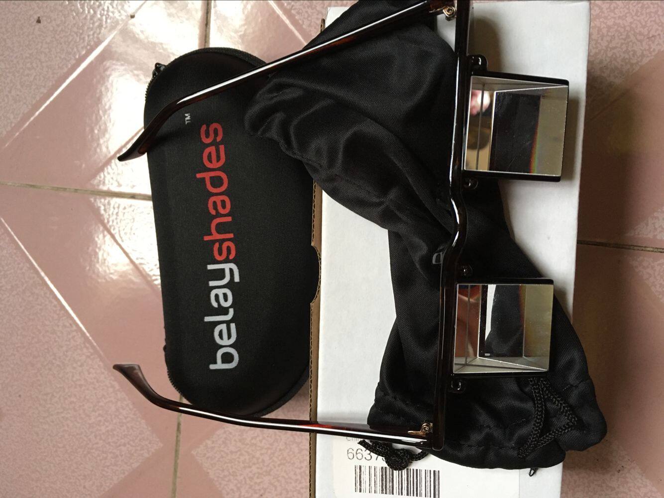 Metolius belay shades climbing under protector glasses