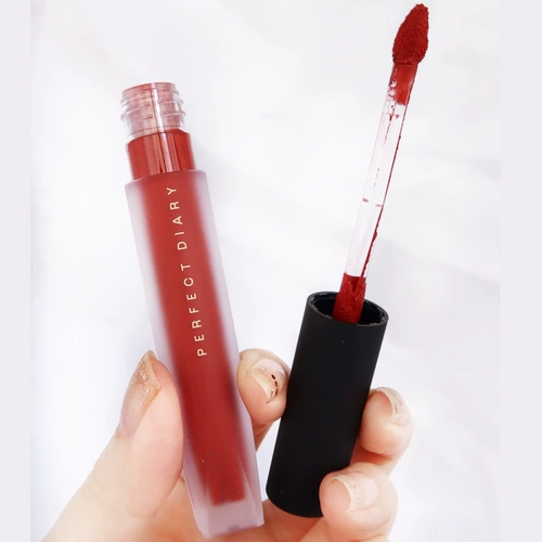 Идеальный дневник для губной глазурки Zhendan v05 v01 Matte v10 Student Style