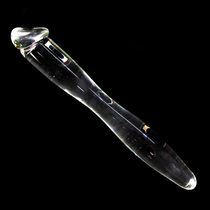 Sex tools Crystal anal plug Smooth glass rod vestibule chrysanthemum orgasm male and female supplies expanded anal sex masturbator