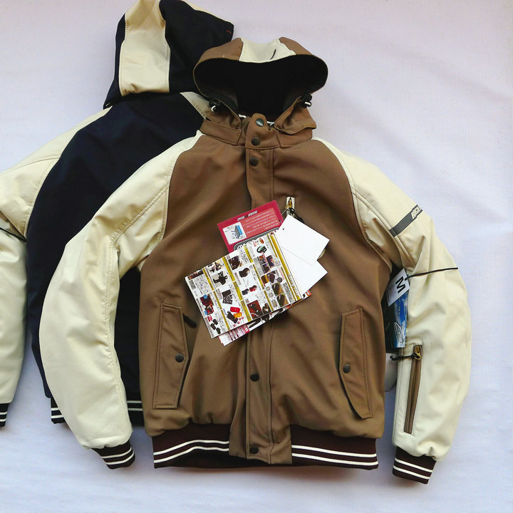 Riding Suit Men's Motorcycle Winter Windproof And Waterproof Warm Leisure Short jacket locomotive clothes anti-fall and thick cotton clothes-Taobao