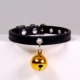 Черный+золотой колокольчик черный ремень