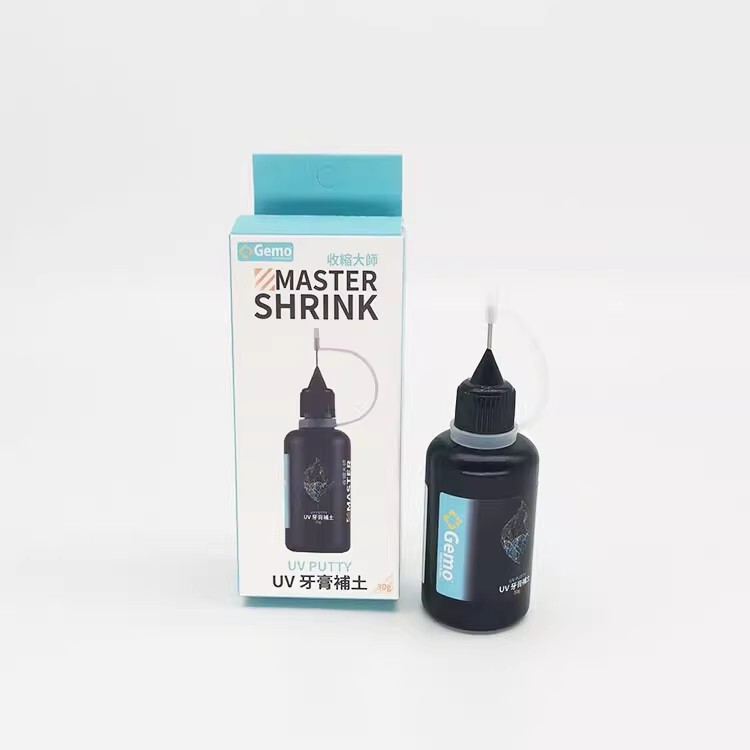 Promotional Price  Gemo Shrink Master Uv Toothpaste Filling Liquid Type Acrylic Resin Putty 30g