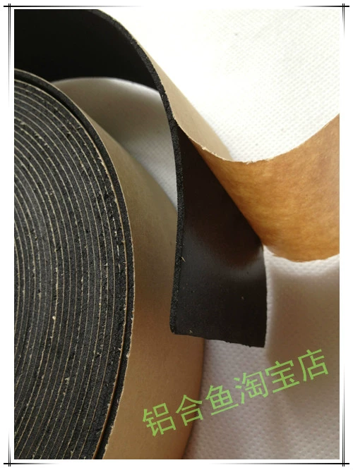 Băng keo xốp một mặt màu đen EVA dày 3 mm * Rộng 4m * Đệm chống sốc dài 10M