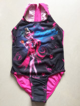 Blemish Foreign Trade Original Single Girl One-piece Swimsuit Monster High Great Boy Monster High School No Withdrawal