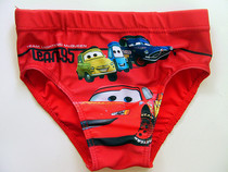 Foreign Trade Raw Single Boy Swimming Pants Children Car Total Mobilised Boy Mckun Triangle Baby Swim Pants