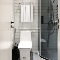 Nordic thin line small white brick tile white matte bread brick 300x600 bathroom kitchen wall tile tiles