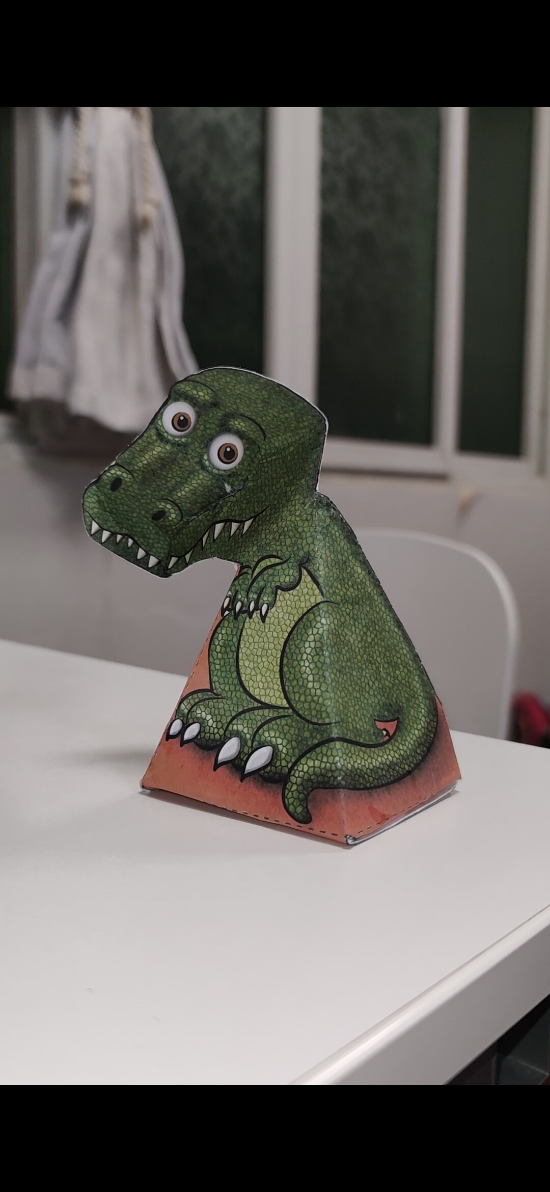 3D visual illusion origami electronic file material