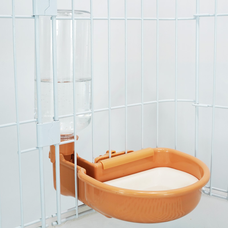 Squeak wet-free rabbit drinking water bowl kettle anti-tumbling dwarf rabbit technology new products feed water