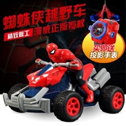 Chính hãng Spider-man điều khiển từ xa xe tốc độ cao off-road stunt xe leo núi trẻ em sạc cậu bé đồ chơi chống va chạm xe