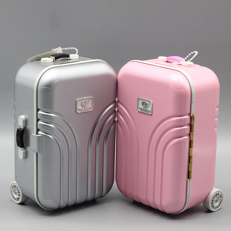 3/4 Scale Bjd Doll Salon Night Loli Blythe Doll Suitcase Dollhouse Travel Case Photography Props