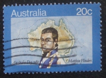 Australian Letter Sales Stamps 1980 Australia Day 1-1: Matthew Flinders