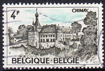 Belgian Letter Marketing Stamps 1973 Travel 2-2: Chime Castle