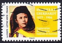 French Letter Marketing Stamps 2022 Famous Explorers 12-6: Eberhard