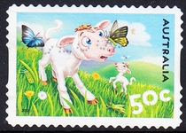 Australian Letter Marketing Stamps 2005 Farm Animals 6-2: Sheep (self-adhesive)
