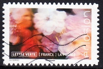 French letter marketing stamps 2019 Blooming flowers 12-11