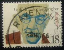 Australian Letter Sales Stamps 1976 Famous Figures 4-4: Geologist Taylor