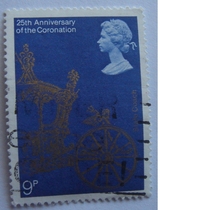 British Letter Sales Stamps 1978 25th Anniversary of the Queens Coronation 4-1: Queens Carriage