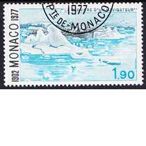 Monaco Stamps Letter Sales Cancellation 1977 75th Anniversary of Seafarers Profession (2) 9-8