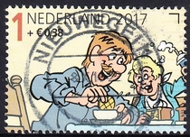 Netherlands Letter Marketing Stamps 2017 Additional Stamps Children Comics Jan 6-1